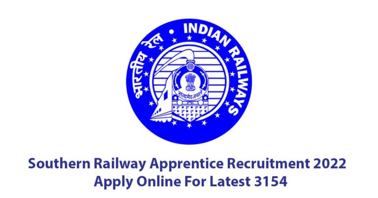 Southern Railway Recruitment 2022