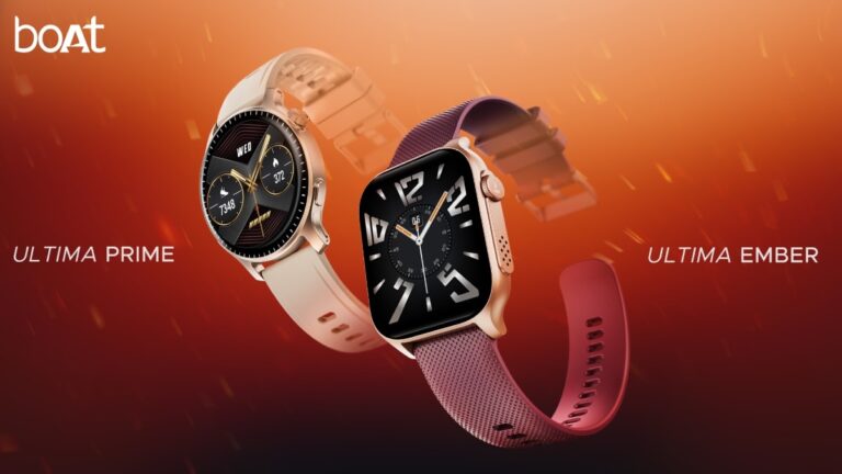 Boat Ultima Prime, Ultima Ember With Bluetooth Calling Support Launched in India: Price, Features