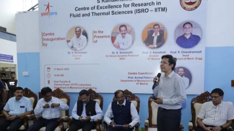 ISRO and IIT Madras Unveil Research Centre for Space Thermal Sciences