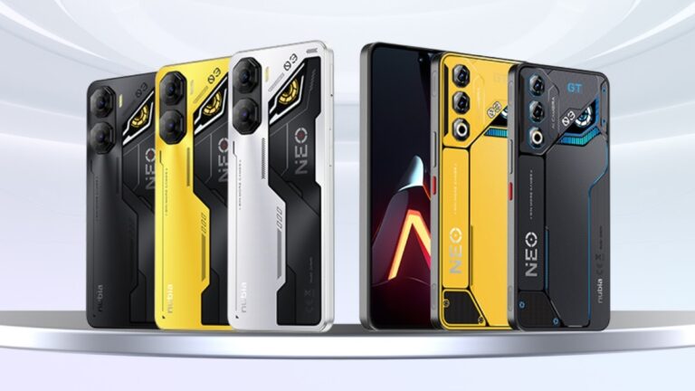 Nubia Neo 3 5G, Nubia Neo 3 GT 5G With 6,000mAh Battery, Bypass Charging Launched
