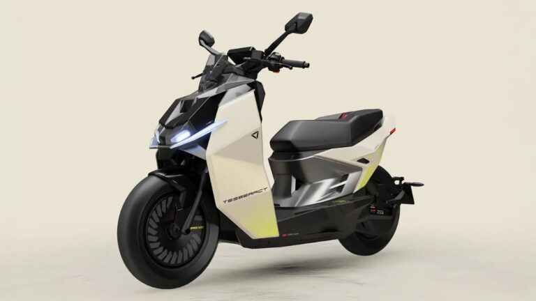 Ultraviolette Tesseract Electric Scooter With 261 KM IDC Range Launched Alongside Shockwave Enduro Bike