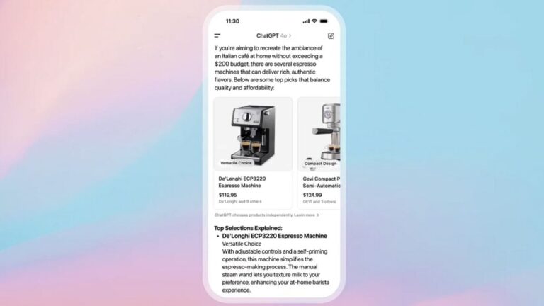 OpenAI Upgrades ChatGPT Search With Shopping Feature, Support for Multiple Citation