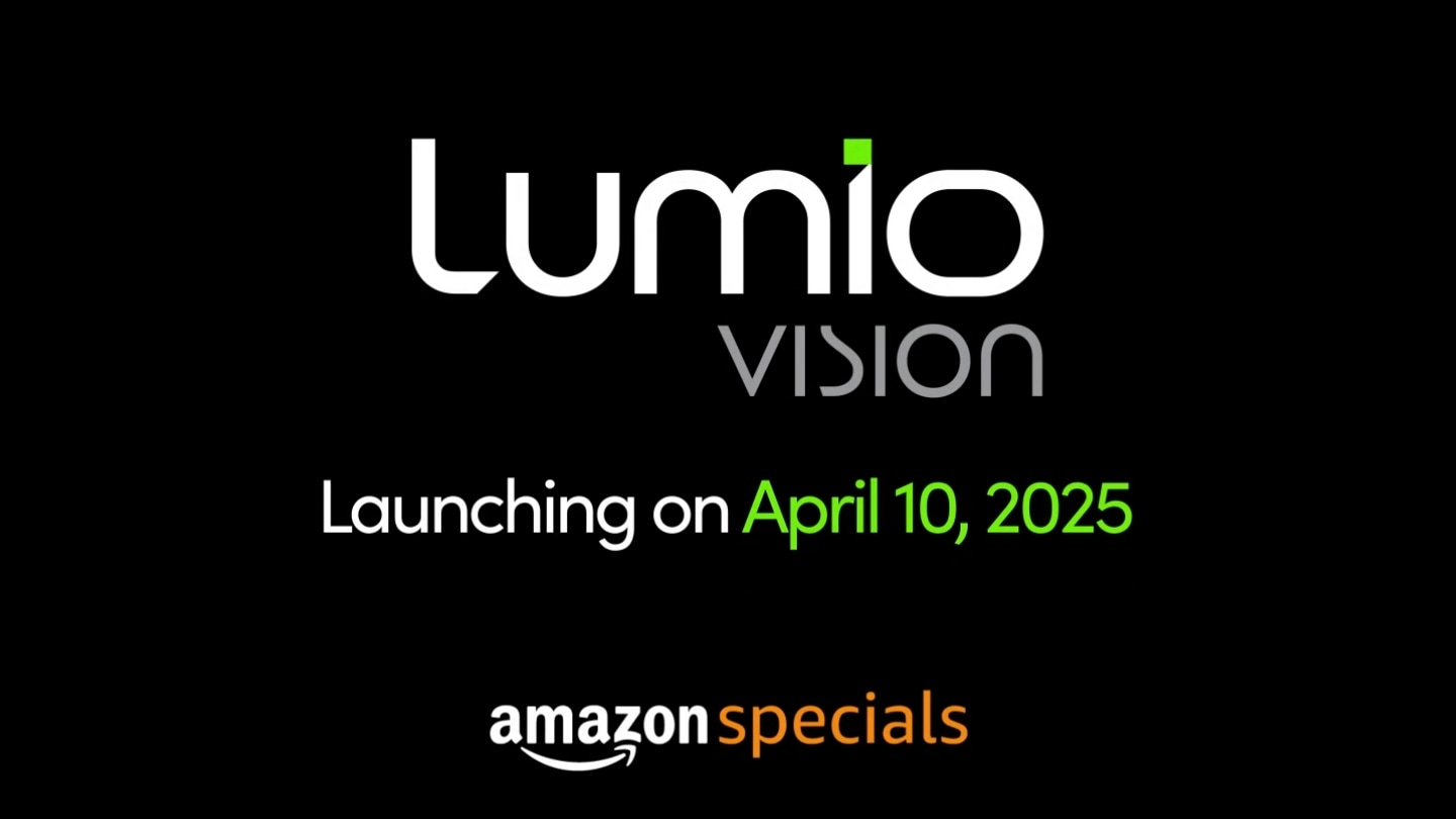 Lumio Vision Smart TVs to Launch in India on April 10; Amazon Availability Announced