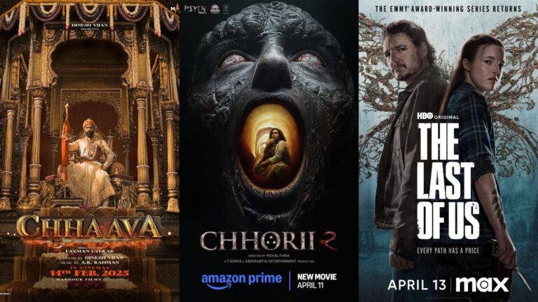 OTT Releases This Week (April 11 - April 14): Chhaava, The Last of US Season 2, Chorii 2, and More