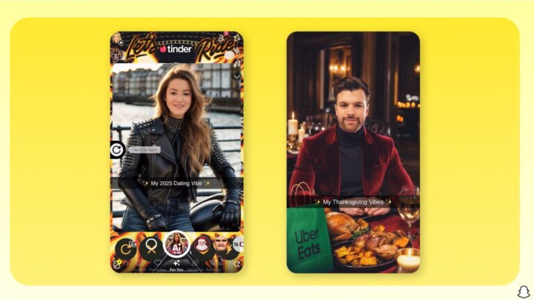 Snapchat Introduces Sponsored AI Lenses to Let Brands Create Immersive AI-Generated Experiences