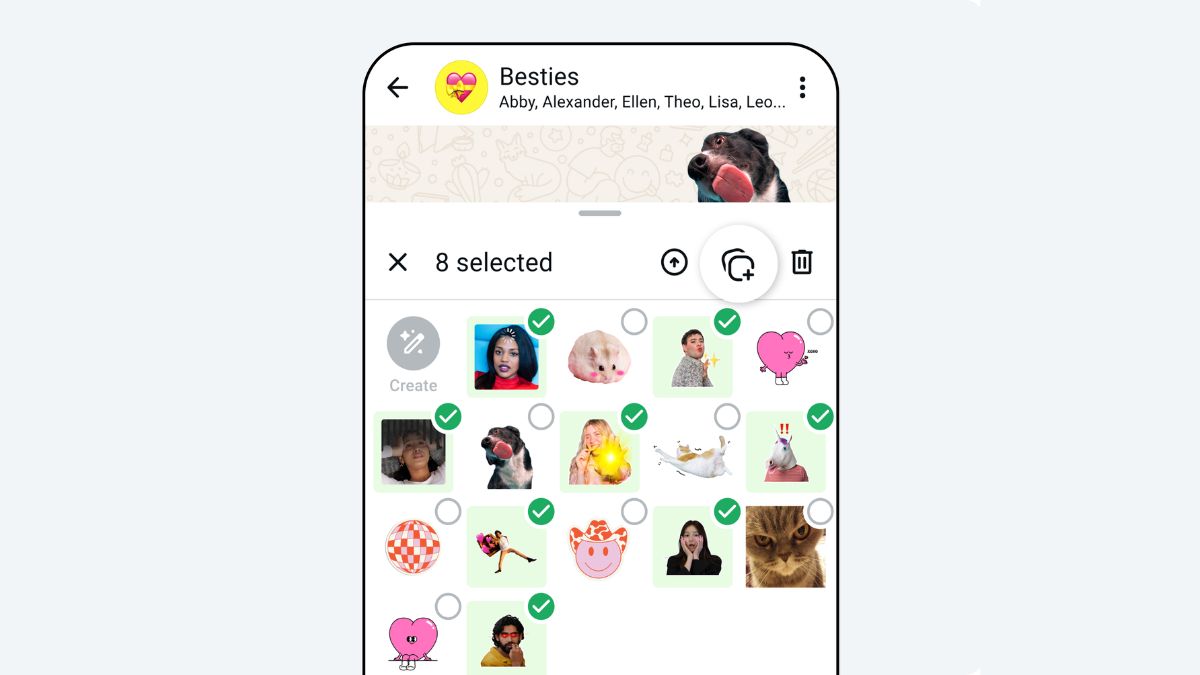 WhatsApp Rolls Out New Feature Which Lets Users Create, Organise and Share Custom Sticker Packs