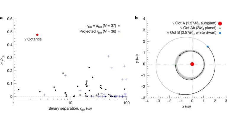 Strange Planet Confirmed in Binary Star System Nu Octantis