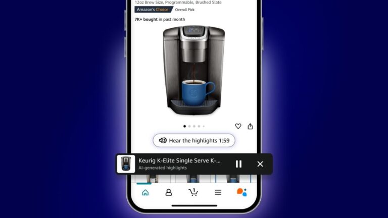 Amazon Begins Testing AI-Powered Audio Product Summaries Feature on Its Platform