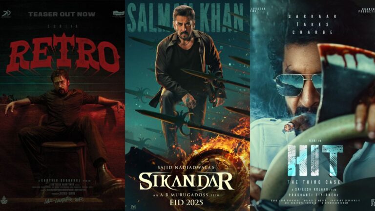OTT Releases of the Week (May 26 - June 1): Retro, Sikandar, Hit The Third Case, and More