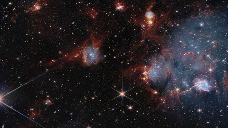 NASA’s Hubble and Webb Discover Bursting Star Formation in Small Magellanic Cloud
