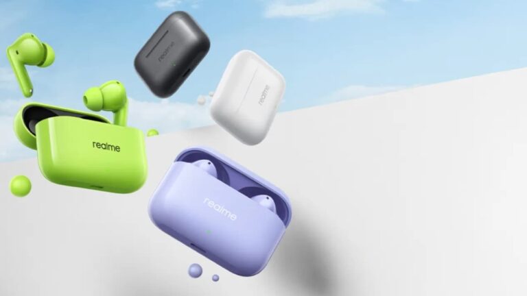 Realme Buds T200 With IP55 Rating and Up to 55 Hours Total Playback Time Launched in India