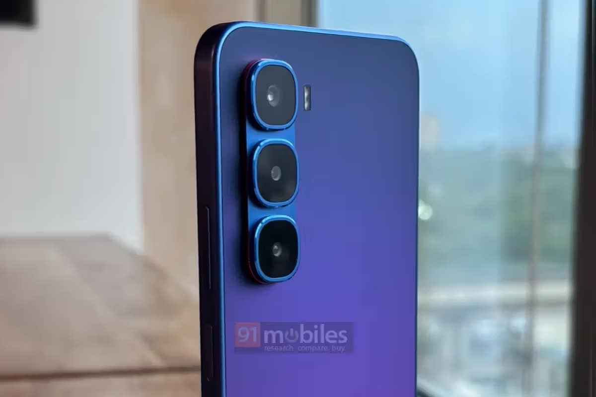 Infinix Hot 60 5G+ Leaked Images Show Off New Side Button, Triple Rear Cameras