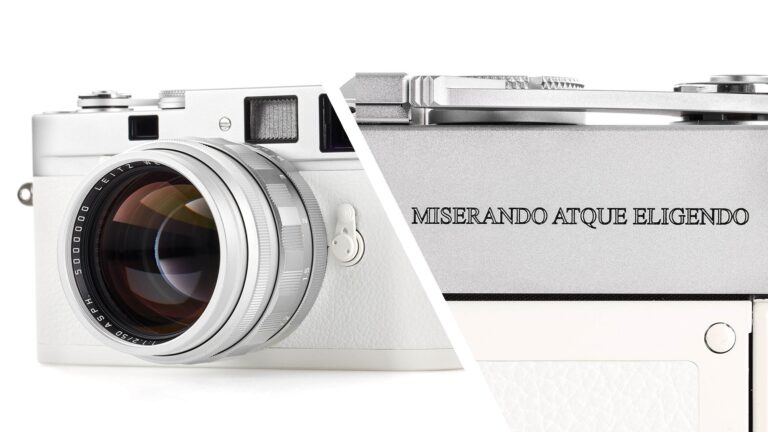 This stunning, one-off Leica belonging to the late Pope Francis just raised $7.5 million for charity – here are its 7 unique features
