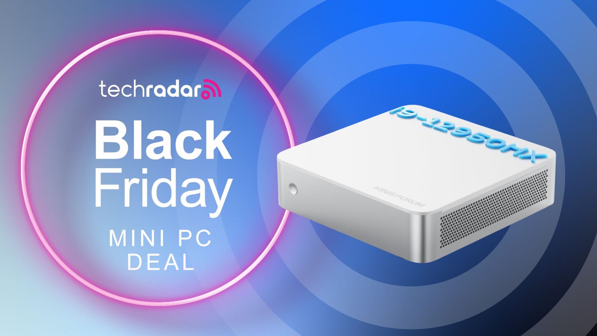 Black Friday savings start now! Minisforum M1-1295 Mini PC is the fastest compact computer under $500