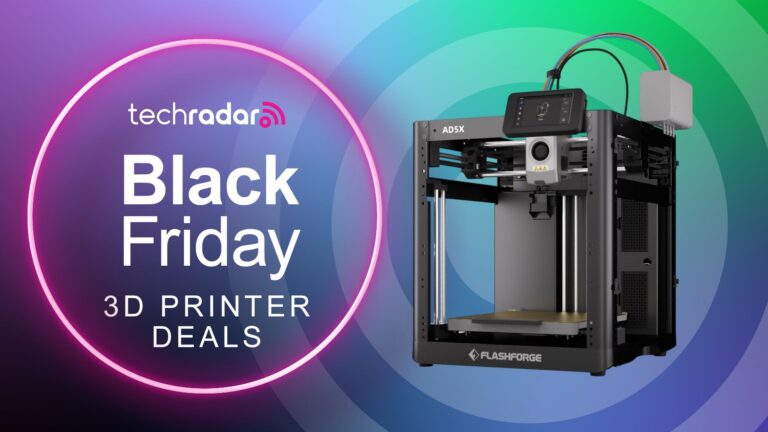 The Flashforge AD5X offers high-speed, full-color printing and it's just $319 for Black Friday