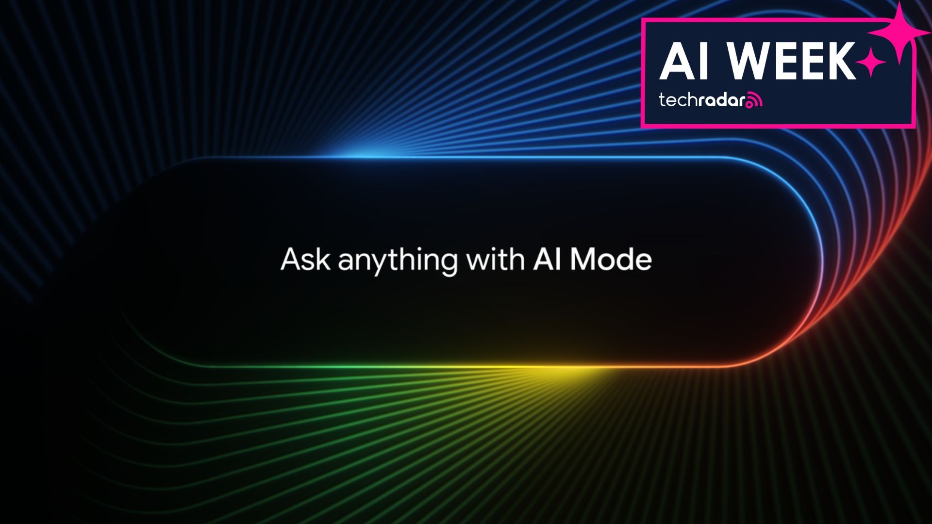 A screenshot of the Google AI Mode main page