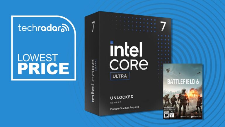 Intel Core Ultra 7 265K drops to $299.99 at Newegg with free $70 Battlefield 6 game