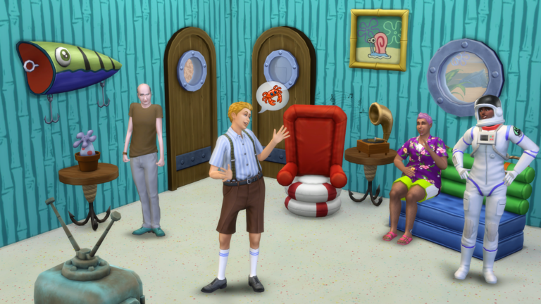 The next Sims 4 DLC is an official SpongeBob collab