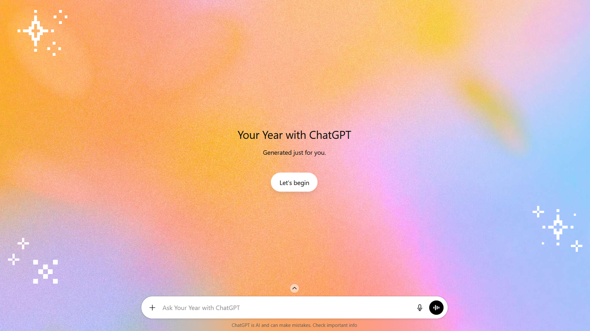 Year with ChatGPT