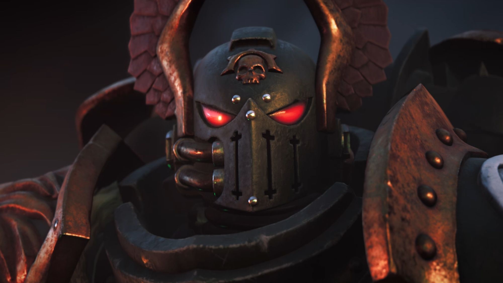 Warhammer 40,000: Dawn of War 4 gets a new story trailer teasing the playable Dark Angels faction ahead of its 2026 launch