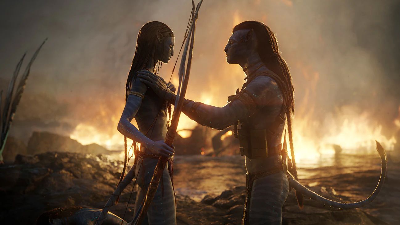 A still from the Avatar: The Way of Water movie