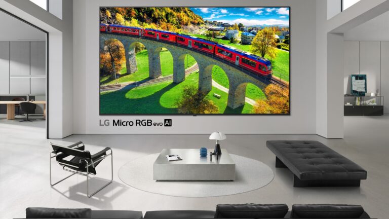 LG reveals Micro RGB evo TV with bold claims of perfect color