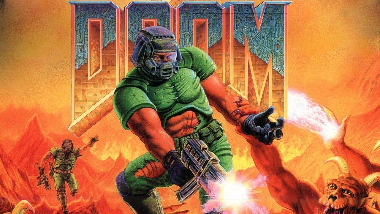 Doom original cover art from 90s