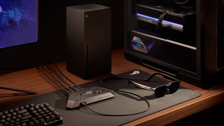 Goodbye Meta, hello XREAL — Asus announces ROG XREAL R1 AR gaming glasses following termination of its Horizon OS headset