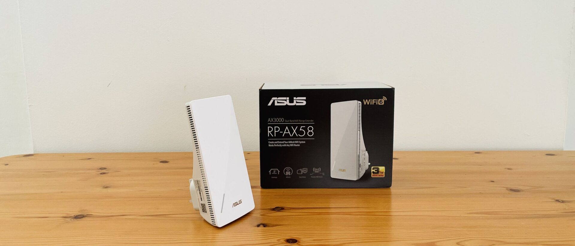 Asus RP-AX58: low-cost Wi-Fi 6 range extender for tackling Wi-Fi deadspots