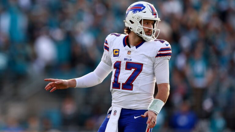 Buffalo Bills quarterback Josh Allen
