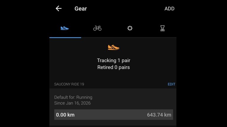 I stopped using Garmin Connect's easily-forgotten gear tracking feature — but I've just fallen back in love with it