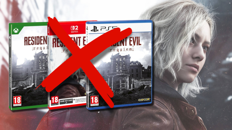 Screenshot of Resident Evil Requiem physical copies