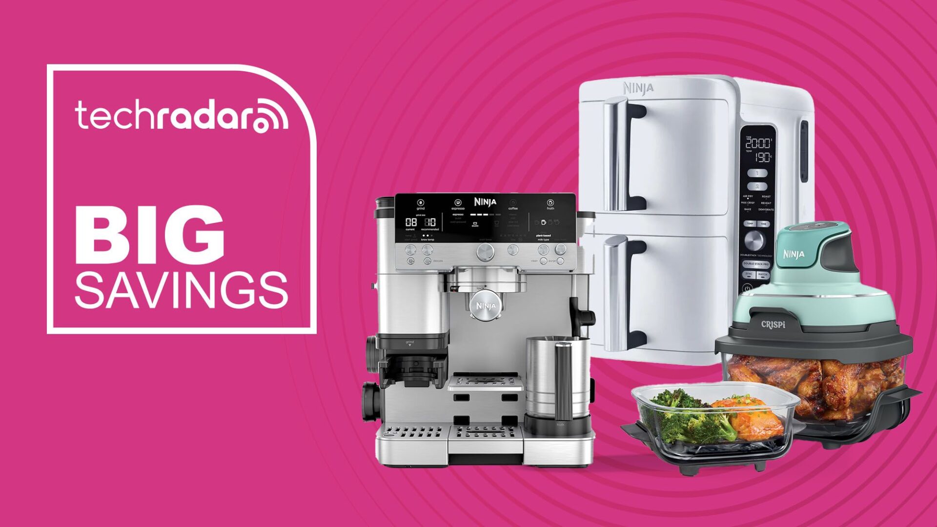 We raved about these Ninja air fryers, coffee machines and slushie makers – and we love them even more at up to 54% off