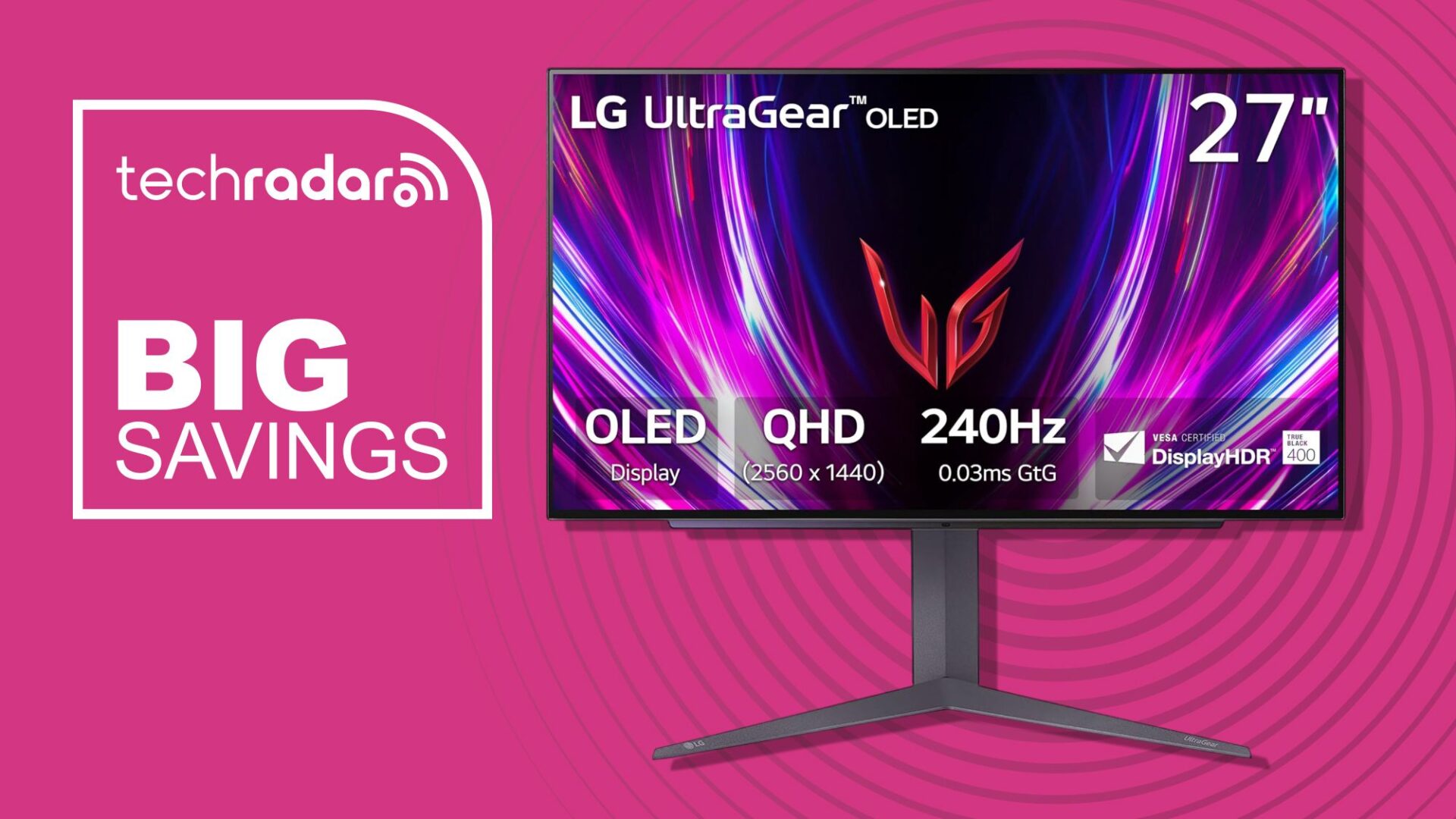 Unmissable $400 saving on this color-accurate LG OLED monitor