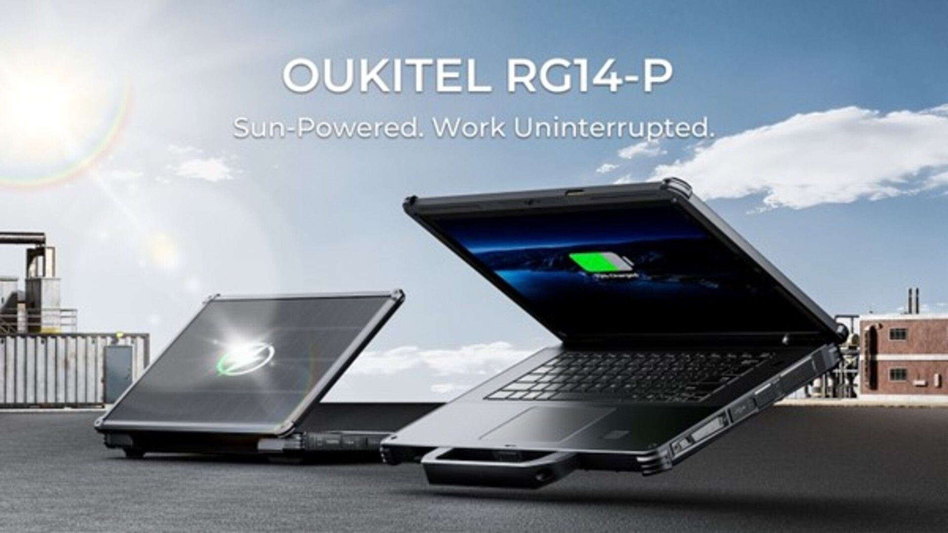 Oukitel RG14-P rugged laptop