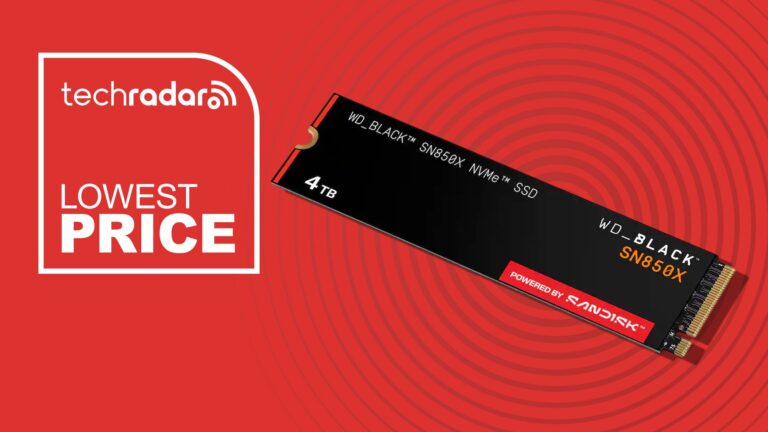 4TB WD Black SN850X internal SSD is under $600 at Best Buy