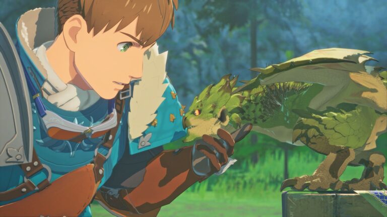 A screenshot from Monster Hunter Stories 3 Twisted Reflection