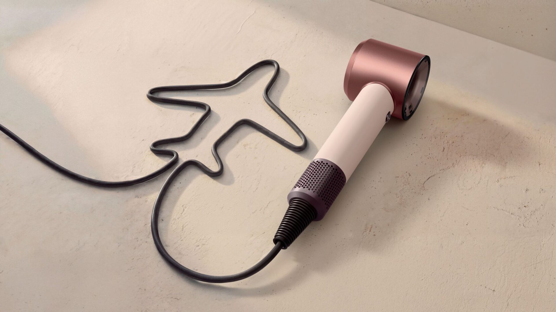 Forget wheezy hotel hair dryers — the Dyson Supersonic Travel is small enough to fit in your carry-on bag