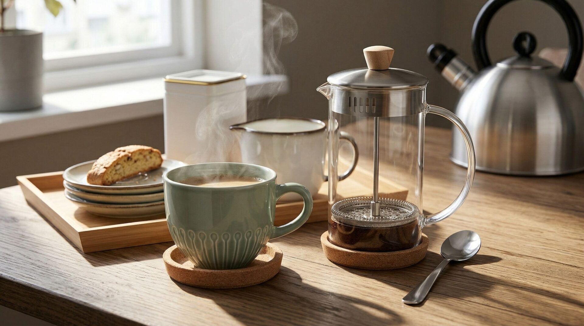 I created my dream coffee corner at IKEA for under $100 — and my mornings are about to get a lot cozier