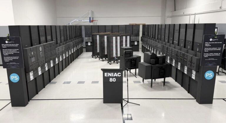 Arizona students construct a full-scale ENIAC replica, turning classroom into a whale-sized tribute to early computing history