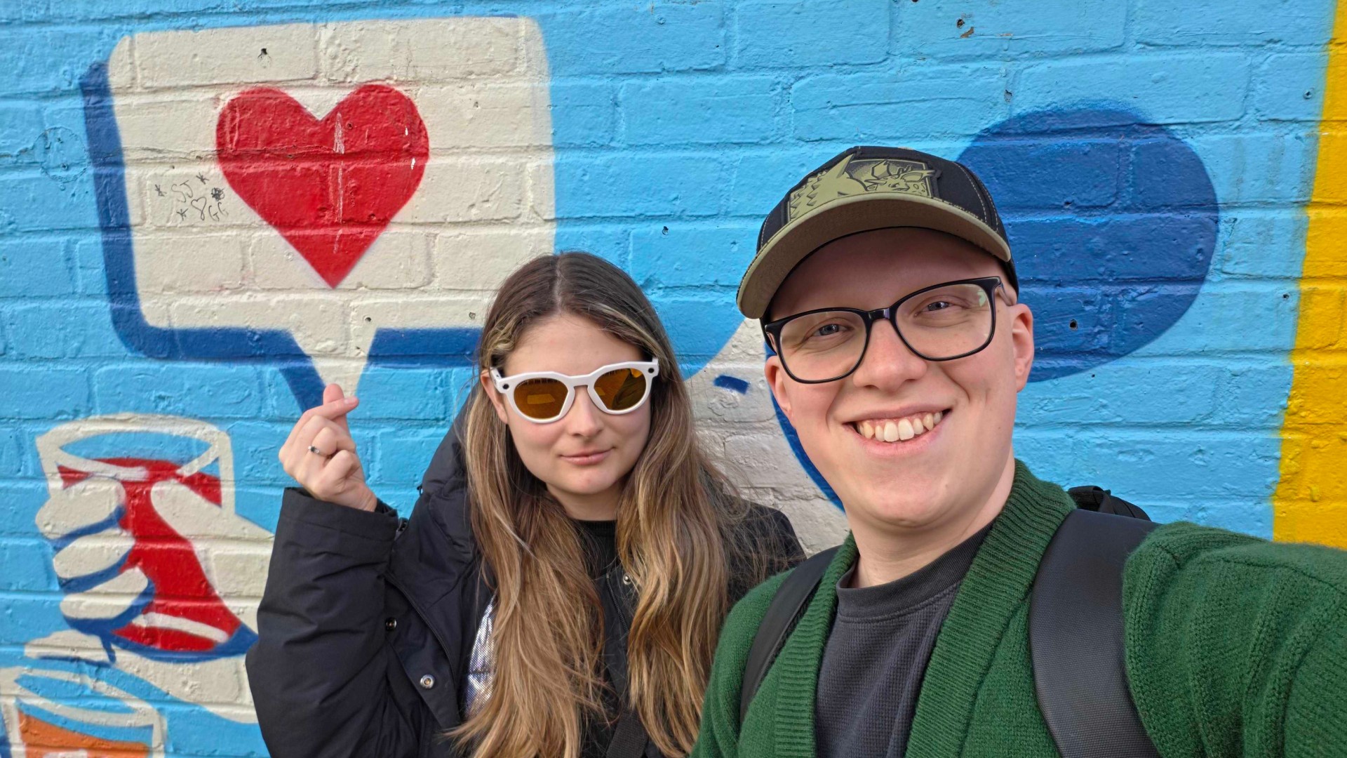 Hamish and Izzy in Brighton