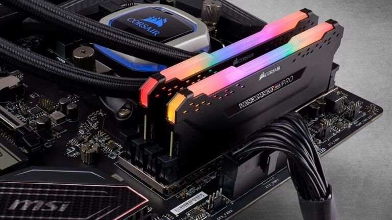 RAM working on a motherboard