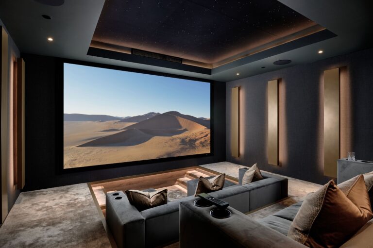 You think your World Cup TV setup is good? This custom 9.4.4-channel Dolby Atmos home theater was designed for sports, with a unique smart 'Football Mode' and powerful sound that's probably louder than a real stadium crowd
