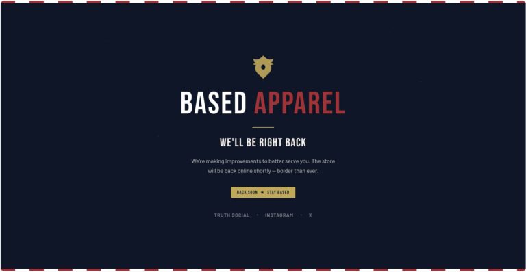 Kash Patel's 'BasedApparel' website is apparently hosting ClickFix malware