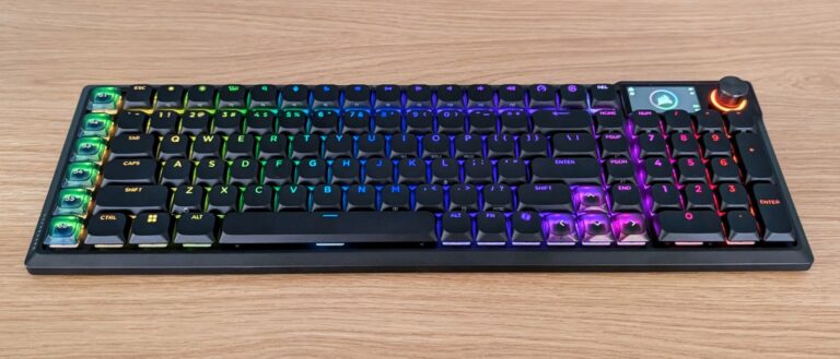 Corsair Vanguard Air 99 wireless review: a slim 99% keyboard with useful Stream Deck skills, but a premium price