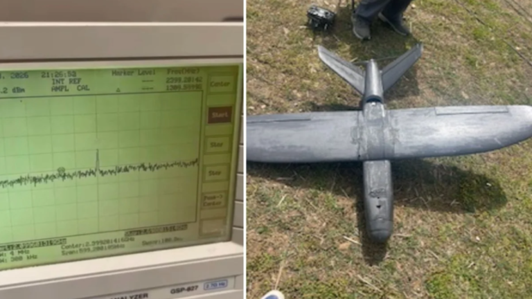 Turkisk K&uuml;rşat 3.0 coated drone