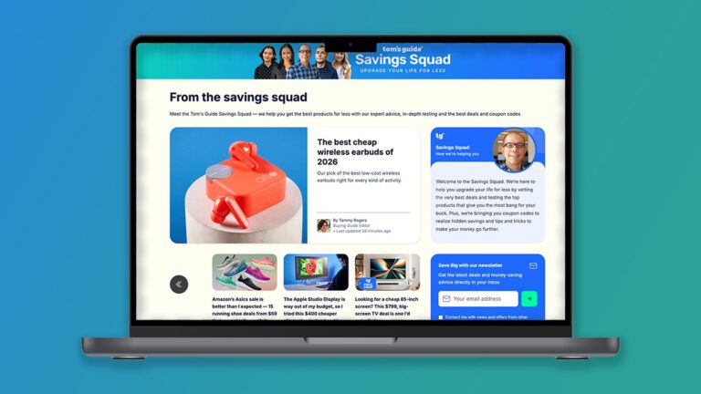 The Tom's Guide Savings Squad is here to help you upgrade your life for less — here's how