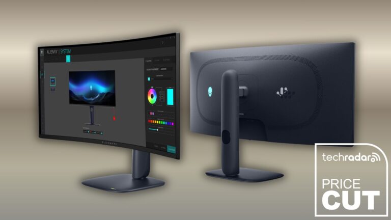 Render of Alienware AW3425DW