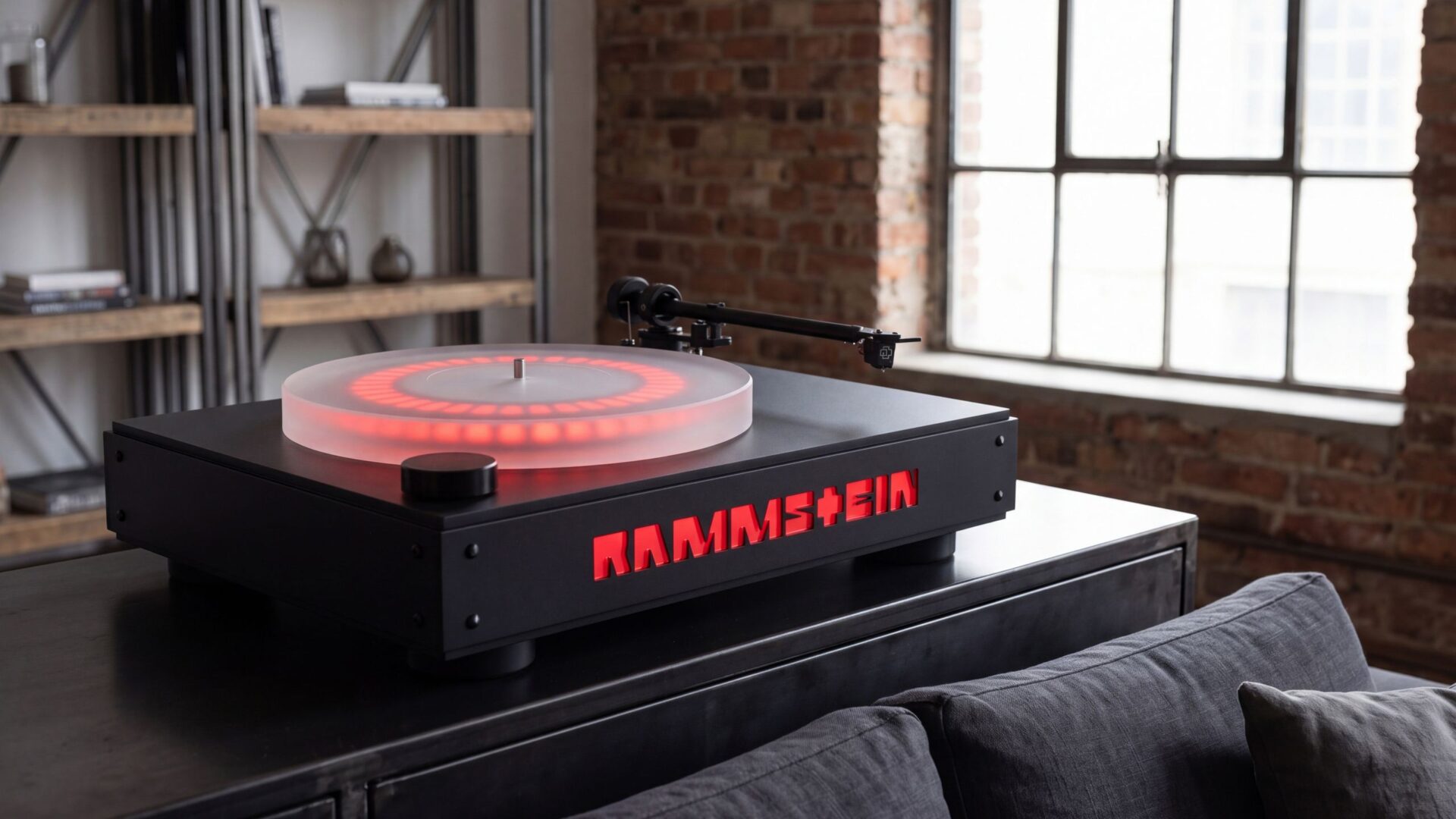Clearaudio just unveiled a stunning Rammstein turntable and truly, ich will!