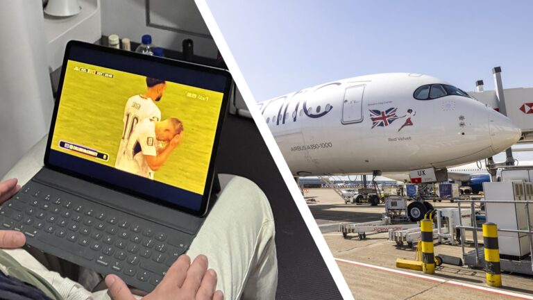 I watched the World Cup at 35,000ft on Virgin Atlantic's new Starlink Wi-Fi — and its 120Mbps speeds were finally good enough live sport